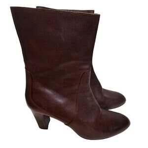 Cole Haan Burgundy/Brown Ankle Boots